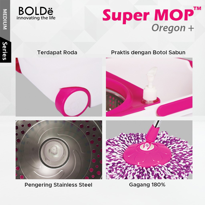 Bolde Super MOP Oregon - Purple